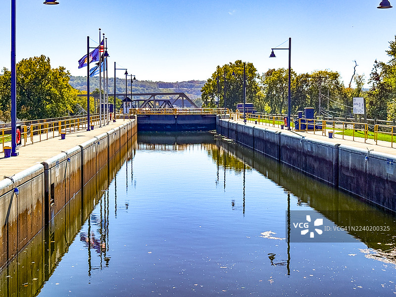 沃特福德 E-2 船闸图片素材