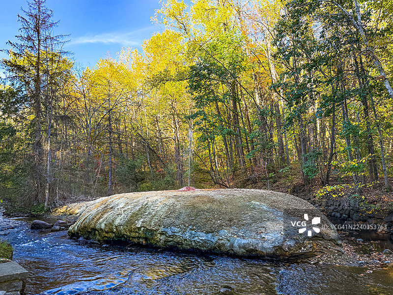 萨拉托加温泉州立公园的间歇泉喷口图片素材