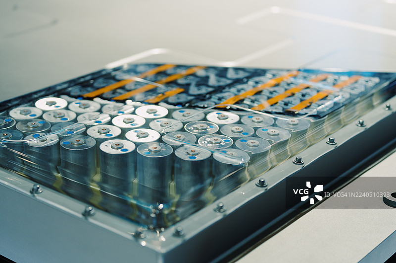 电动汽车锂电池图片素材