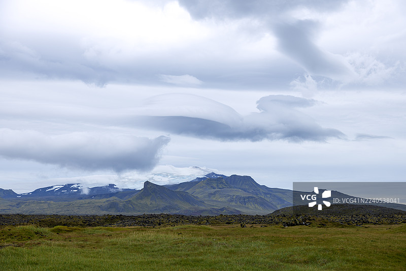 斯奈菲尔火山，冰岛图片素材