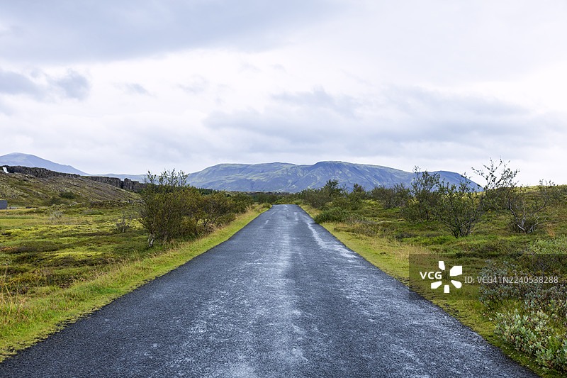 辛格维利尔国家公园 冰岛大陆分裂 辛格维利尔图片素材