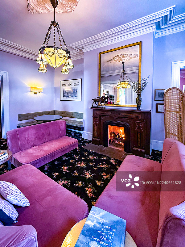 萨拉托加之翼酒店的客厅图片素材