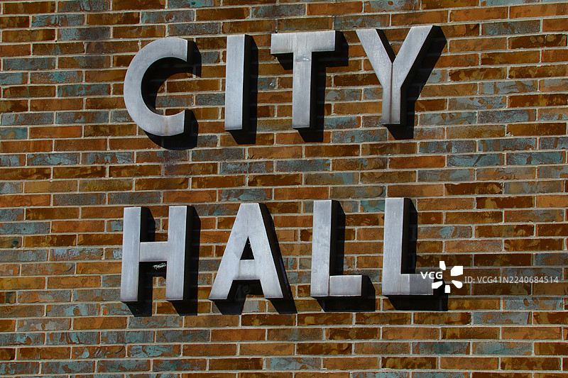 市政厅建筑标志图片素材