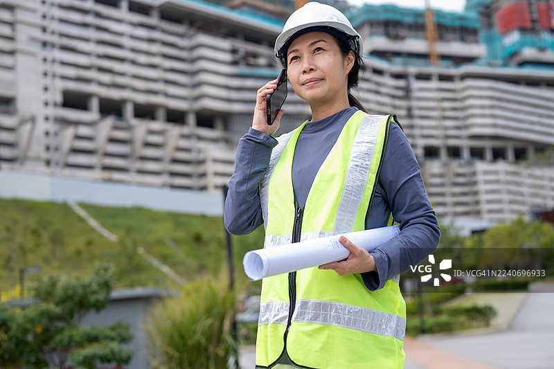 实地考察与设计和谐统一图片素材