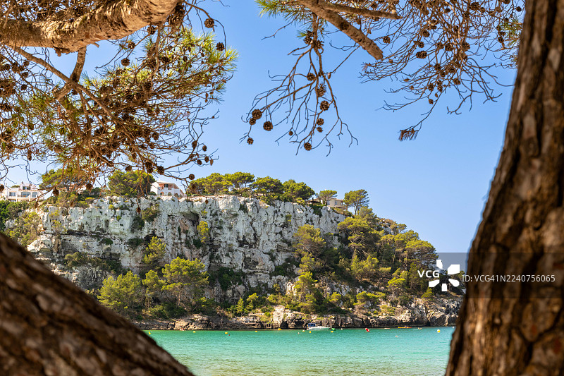 西班牙-梅诺卡岛-加尔达纳湾图片素材