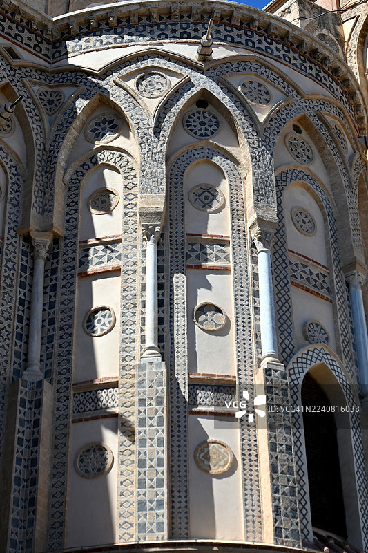 蒙雷阿莱大教堂图片素材