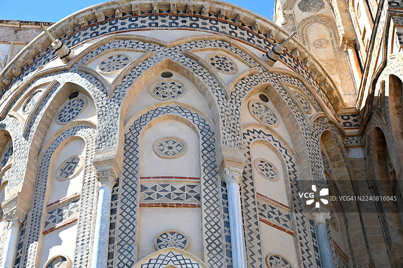 蒙雷阿莱大教堂图片素材