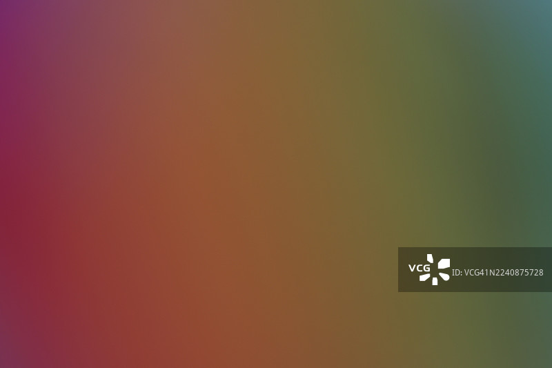 散焦的粉色、橙色、黄色花朵和绿色营造出秋天的色彩图片素材