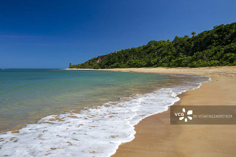 特兰科索奥特罗海滩，巴伊亚州图片素材