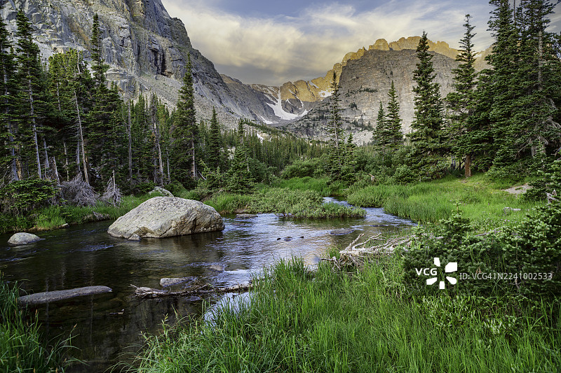 落基山国家公园风景图片素材