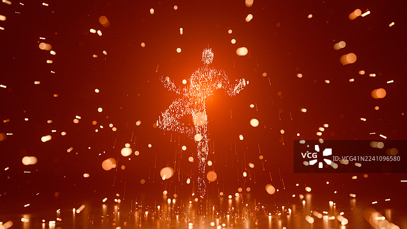 抽象的男人图像图片素材