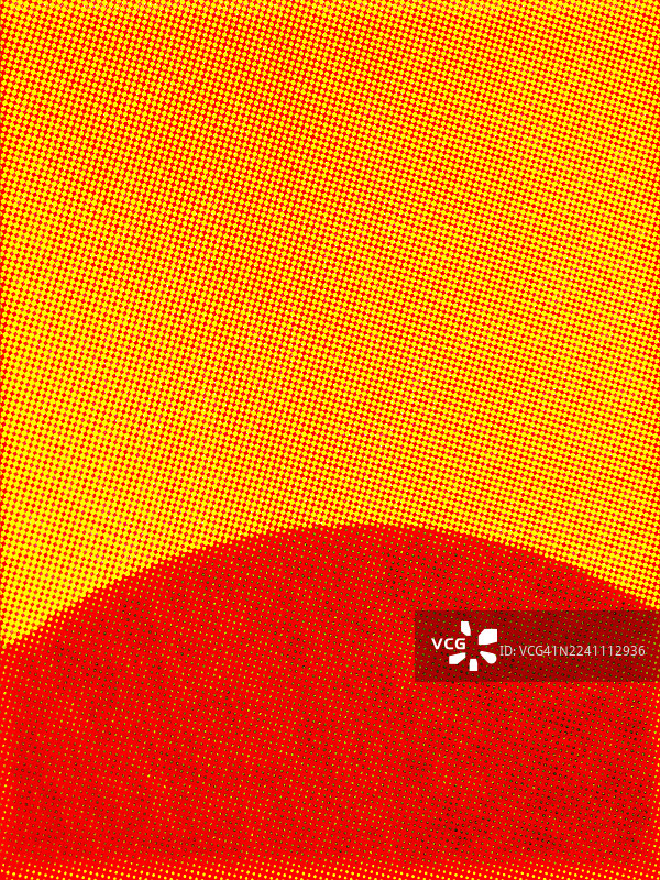 纹理纸上的黄色和红色小圆点，以及一个圆形图片素材