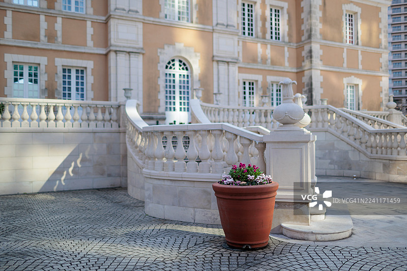 东京惠比寿的经典建筑图片素材