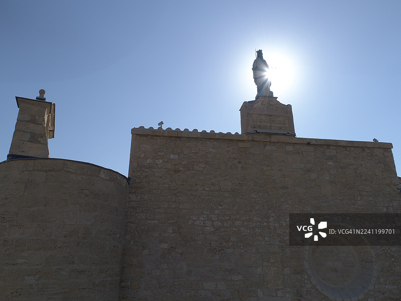 历史中心，法国伊斯特尔村，罗讷河口省图片素材