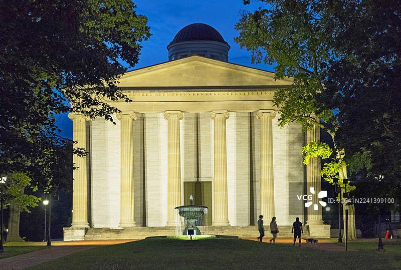 肯塔基州，弗兰克福特，老州议会大厦图片素材