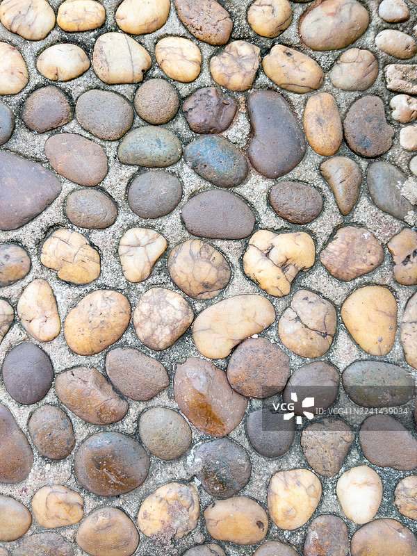 满幅的鹅卵石背景照片图片素材