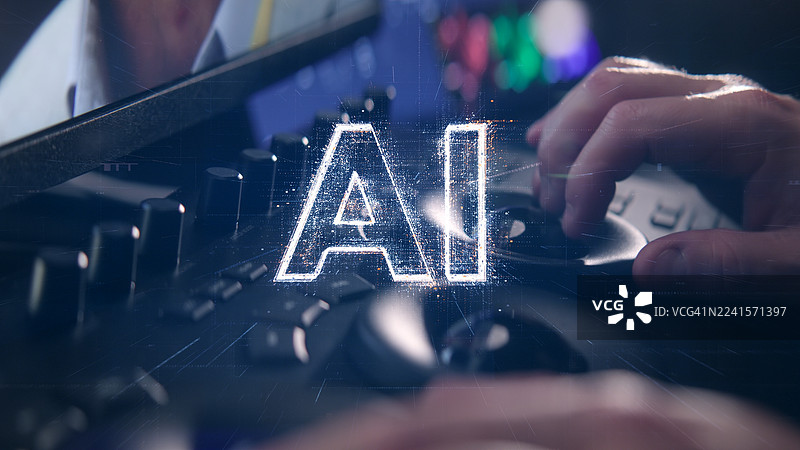 人工智能正利用先进的AI技术，逐步取代人类的色彩分级工作。图片素材