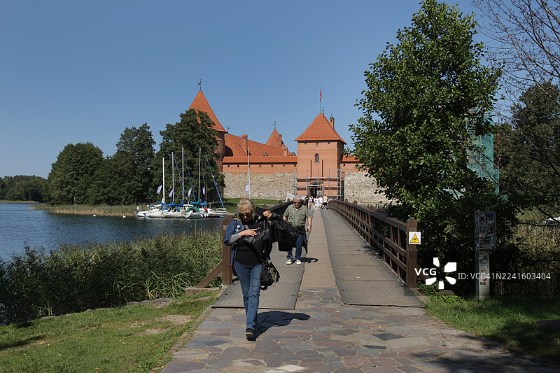 立陶宛特拉凯的日常生活图片素材