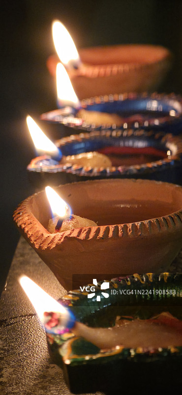 排灯节印度节日图片素材