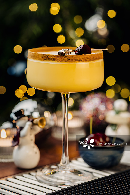 阿霍卡特鸡尾酒图片素材