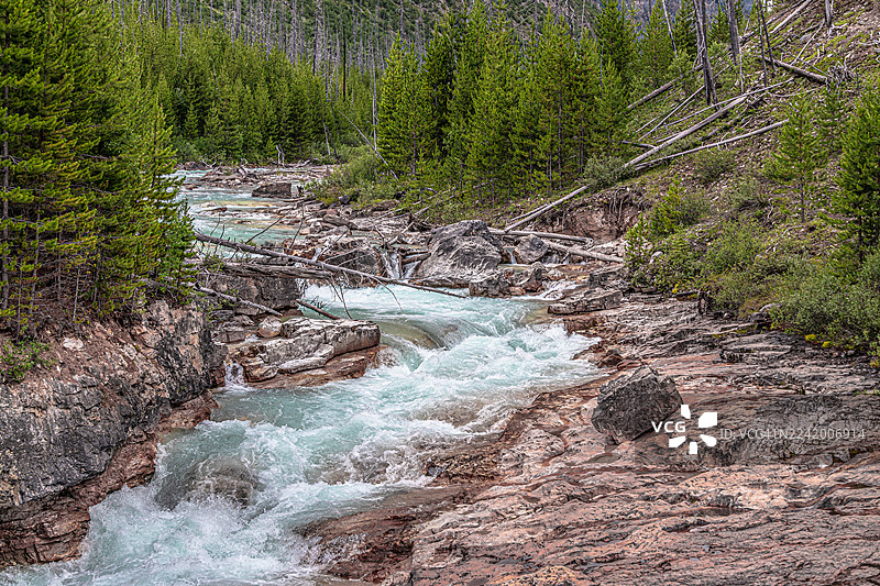 马布尔峡谷步道终点图片素材