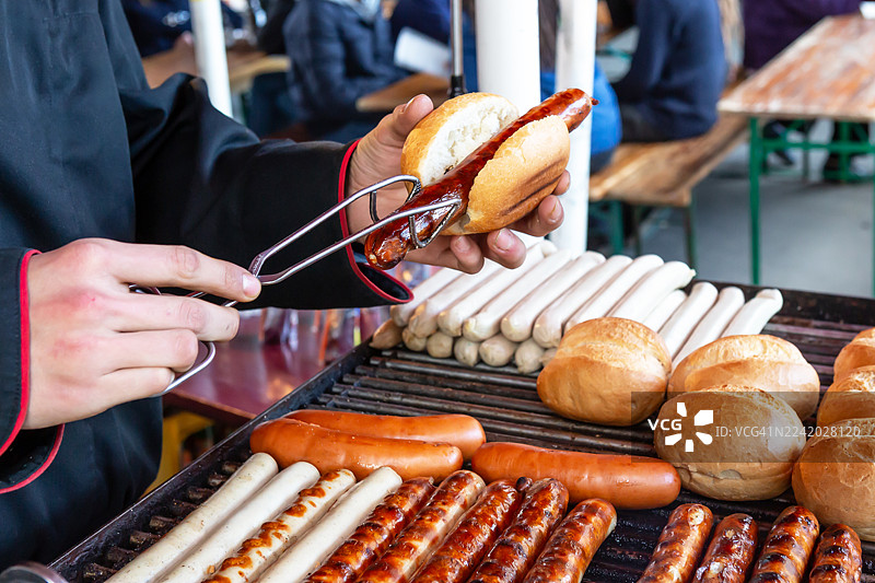 咖喱香肠烧烤图片素材