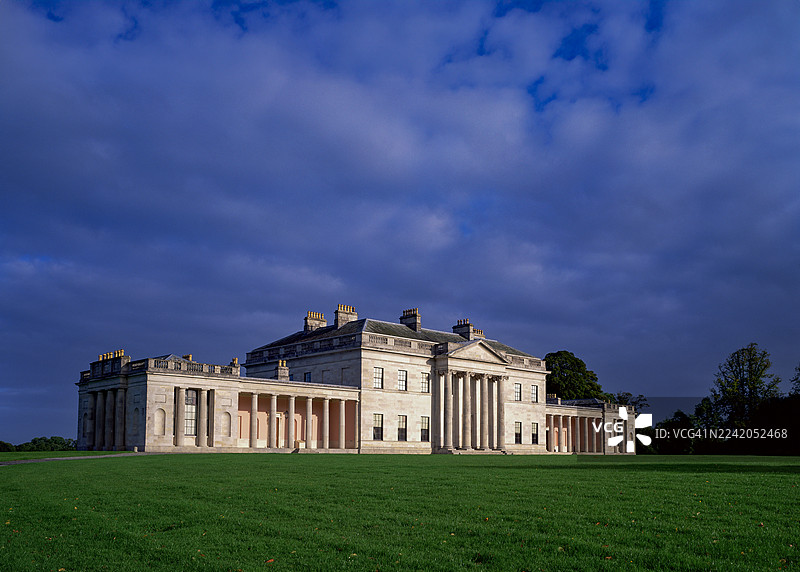 北爱尔兰弗马纳郡的库尔城堡图片素材