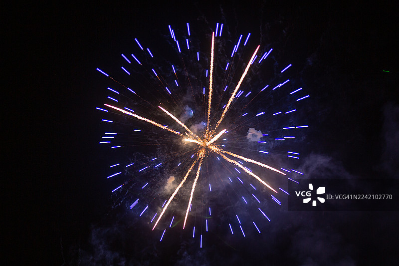 圣克鲁斯烟花2025图片素材