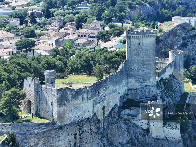 法国博凯尔中世纪防御城堡图片素材