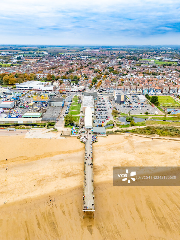 斯凯格内斯码头图片素材