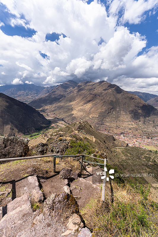 秘鲁皮萨克附近的圣谷图片素材