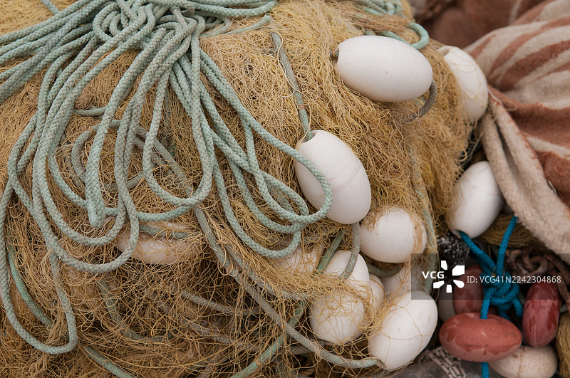 希腊渔网图片素材