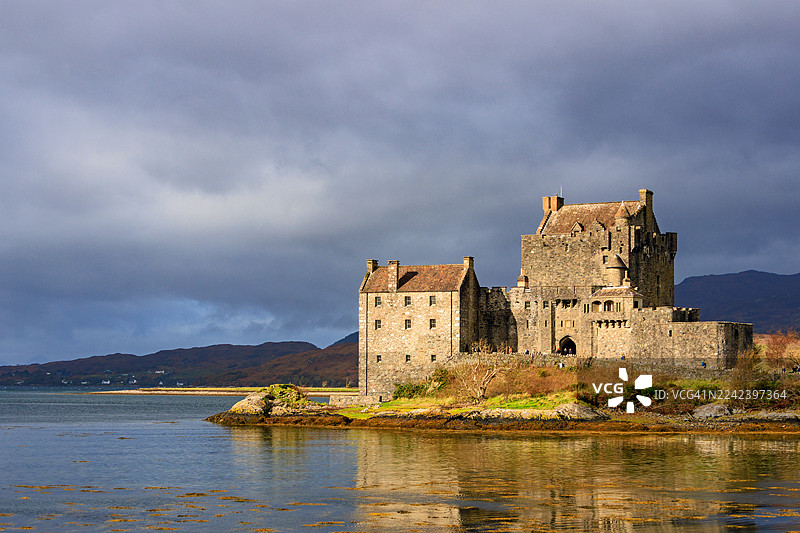 苏格兰的埃琳·唐纳城堡图片素材