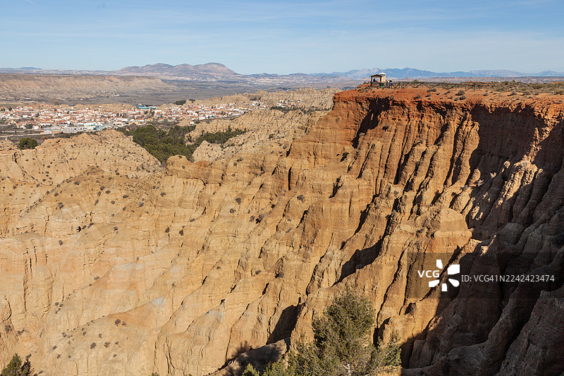 格拉纳达地质公园的岩石构造，来自“世界尽头观景点”图片素材