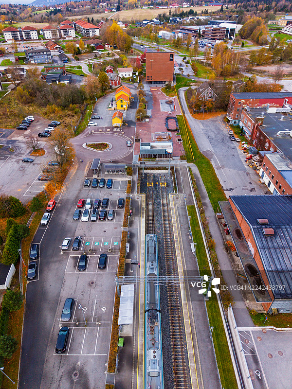 斯皮克斯塔 - 挪威阿斯克尔市镇的一个定居点图片素材