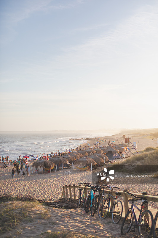 乌拉圭罗恰省拉佩德雷拉的夏天图片素材