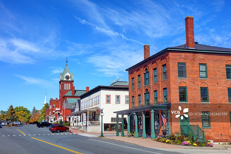新罕布什尔州纽波特图片素材