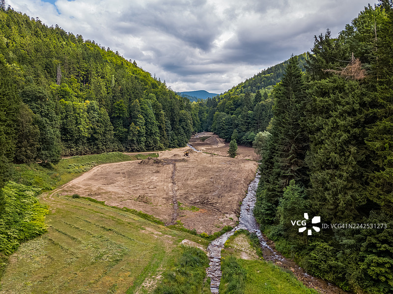 米恩济格鲁泽水库图片素材