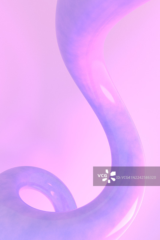 优雅的紫色和粉色抽象漩涡，带有柔和的渐变，适用于创意背景图片素材
