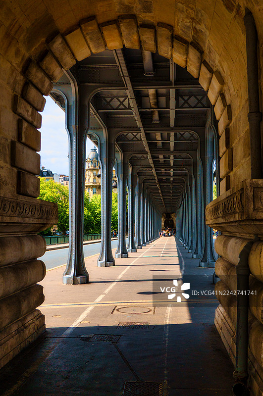 蓬特比尔哈克姆桥的细节图片素材