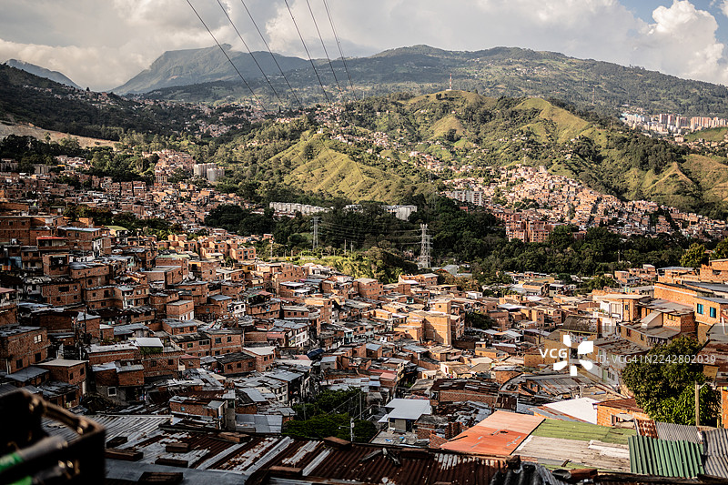 哥伦比亚麦德林的景色图片素材