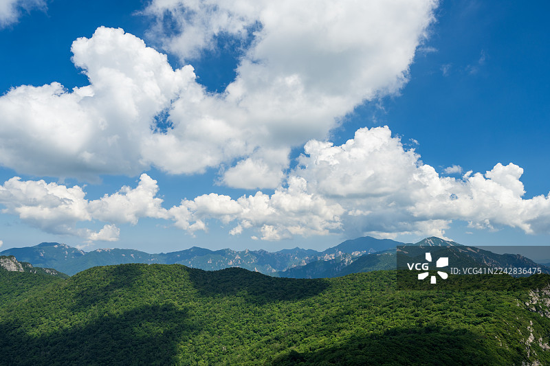 雪岳山安山风景图片素材