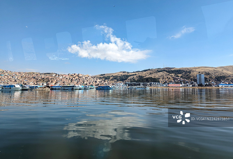 秘鲁的的喀喀湖普诺图片素材