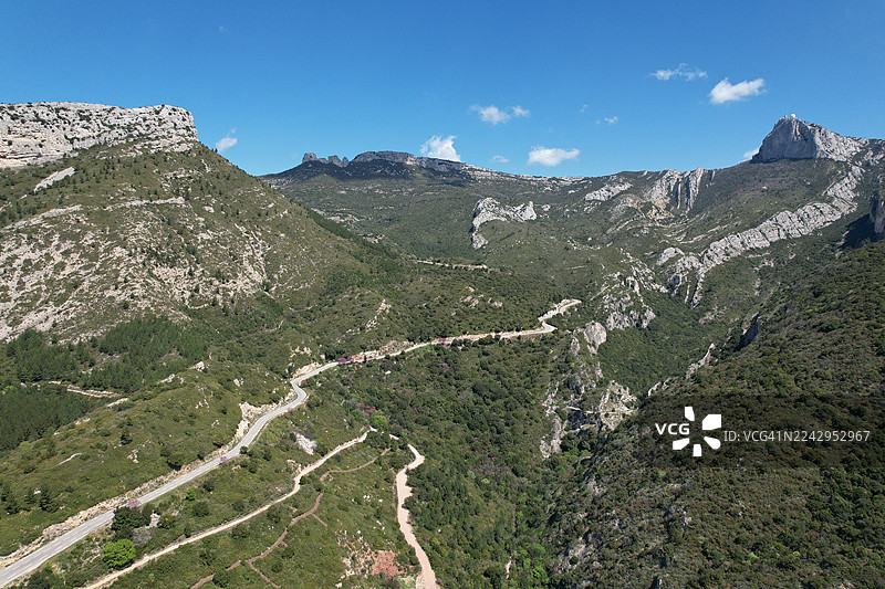 法国瓦尔省圣博姆山图片素材