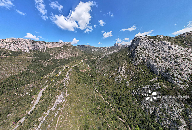 法国瓦尔省圣博姆山图片素材