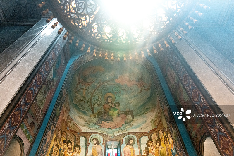 圣乔治教堂内部图片素材