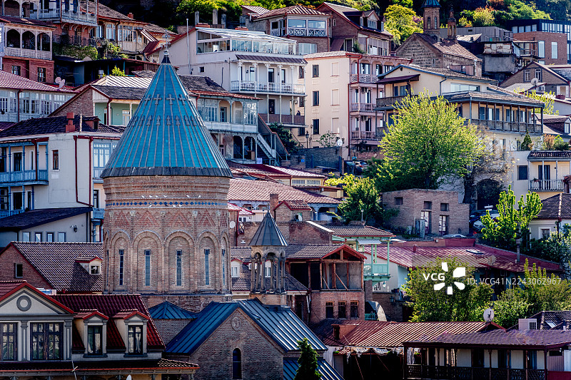 第比利斯老城区。图片素材