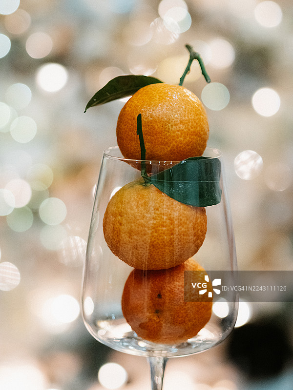 圣诞橘子图片素材