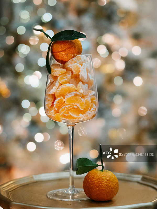 圣诞橘子图片素材