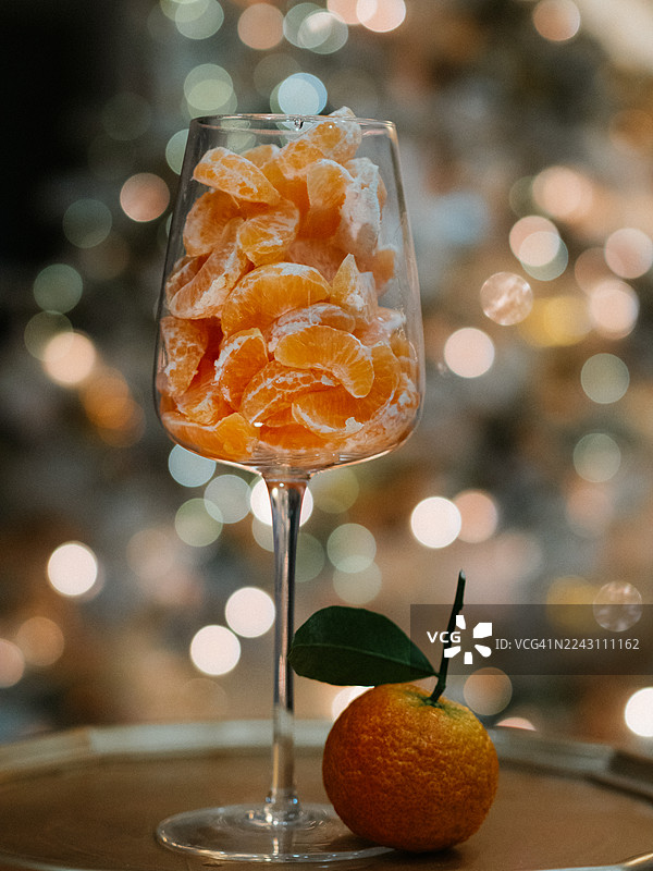 圣诞橘子图片素材